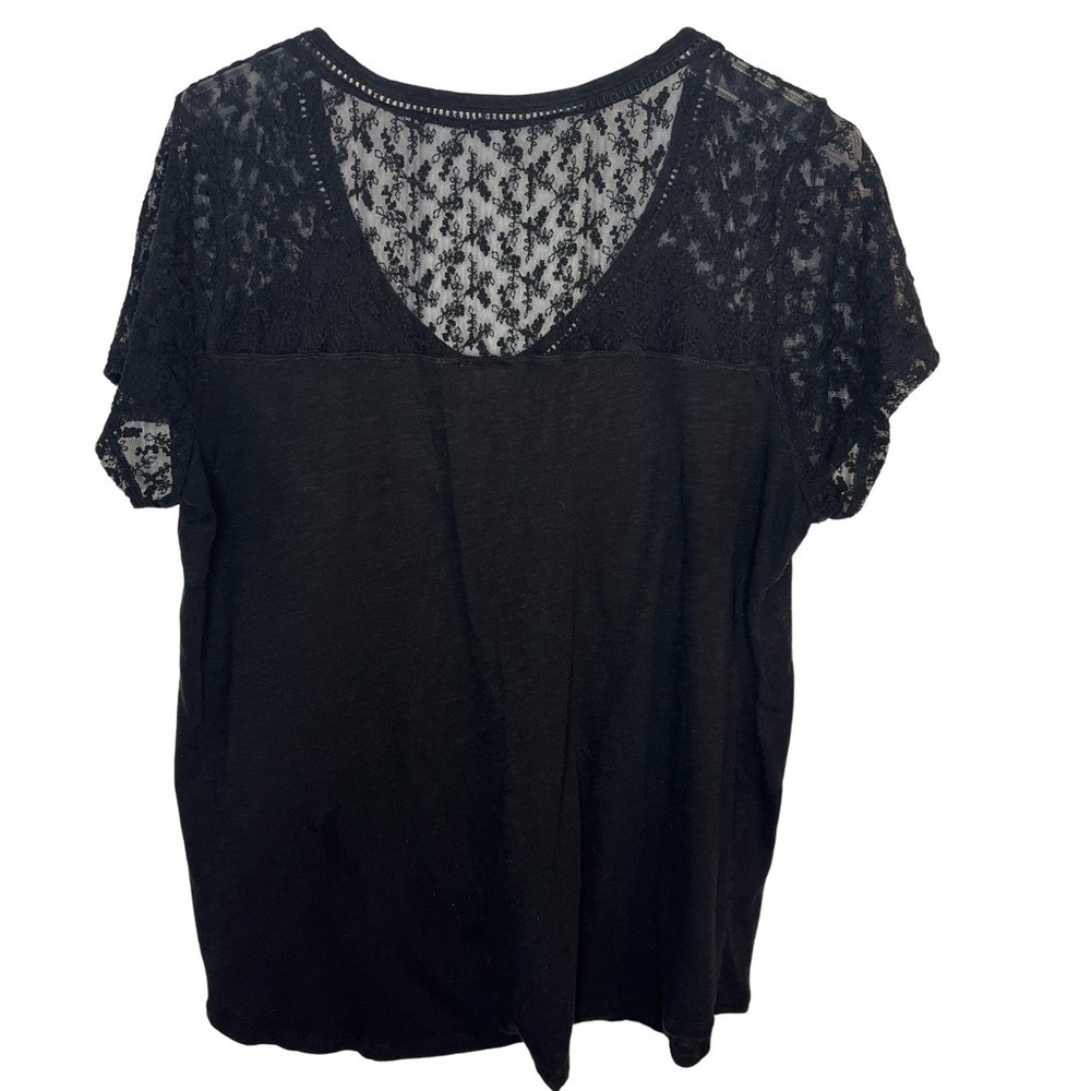 Torrid Lace Shoulder Shirt - Picture 4 of 8